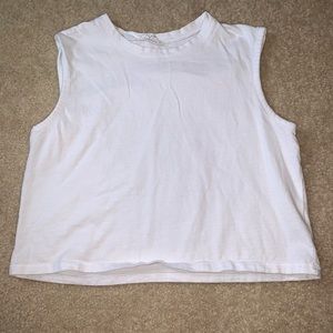 White tank top